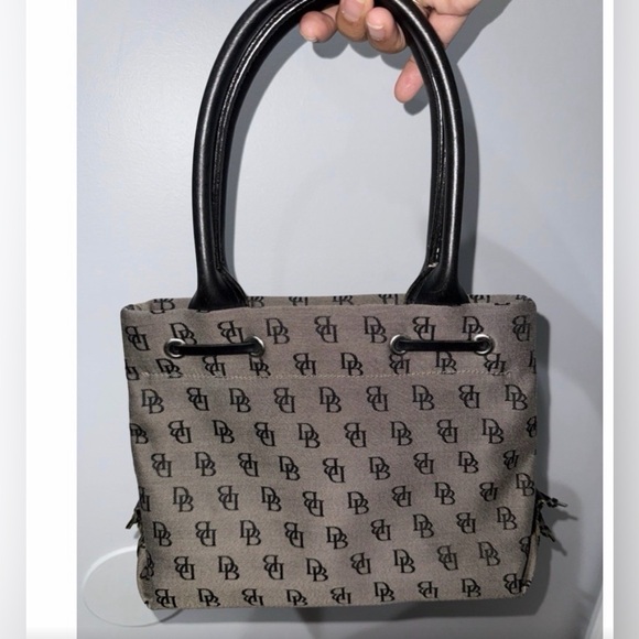 Dooney & Bourke Black and Brown Satchel - Picture 4 of 9